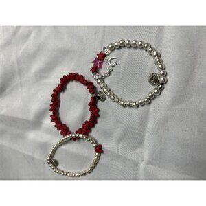 Erimish RARE Bracelets‎ Stack Disney Mickey Ears Red